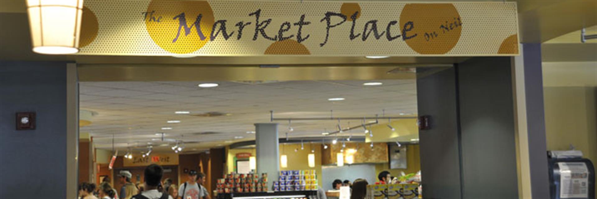The Marketplace entrance